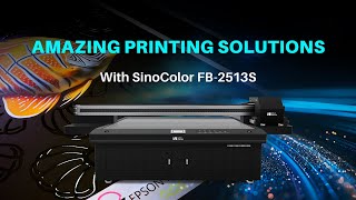 Multicolor printing solution on FB2513S UV Flatbed Printer [upl. by Hacissej]