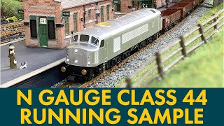 N Gauge BR Class 44 Engineering Prototype by Rapido Trains UK [upl. by Pembroke575]