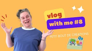 VLOG WITH ME 8 saison2 je couds la veste lartiste patronslesbg1798 partie 1 couture [upl. by Allx673]