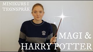 Minikurs i tegnspråk Magi og Harry Potter  del 1 115 [upl. by Arriek]