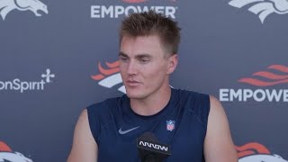 Denver Broncos QB Bo Nix PRESS CONFERENCE After 1614 LOSS to Kansas City Chiefs [upl. by Hafirahs]