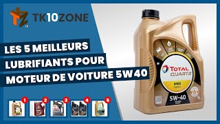 Les 5 meilleurs lubrifiants pour moteur de voiture 5w40 [upl. by Geehan]