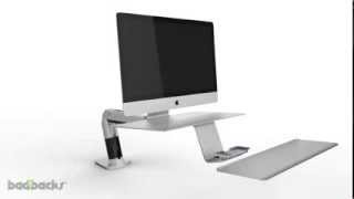 Ergotron WorkFitA SitStand Workstation  for Apple IMAC Installation Guide [upl. by Anahoj517]