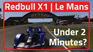 Le Mans in Under 2 Minutes Redbull X1 Onboard [upl. by Ahsya360]