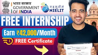 Free Online Internships for College Students  Government Internships  Tulip amp Nielit Internship [upl. by Peednama594]