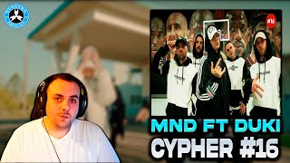 REACCIÓN  Cypher MND 16 Duki Video Oficial [upl. by Nala941]