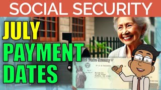 Social Security Checks  July 2024 Payment Schedule Dates Update [upl. by Esereht]