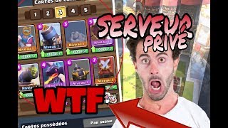 ClashRoyale SERVEUR PRIVEE AVEC DES CARTES WTF COMMENT L INSTALLER [upl. by Akiret]