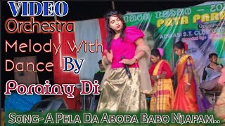 Orchestra Santali  Melody With Dance By Porainy  A Pela Da Aboda Ada Babon Njapam [upl. by Aisatal]