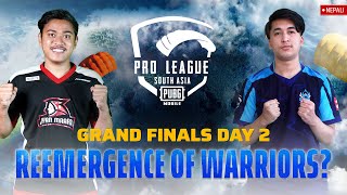 NP 2022 PMPL South Asia Fall Split  Grand Finals Day 2  Reemergence of Warriors [upl. by Yracaz294]