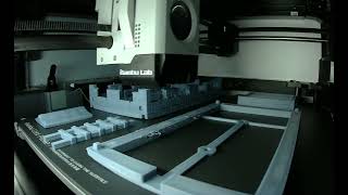 Time Lapse Printing of Shelfventures Book Nook 3 on the Bambu X1C 4mm nozzle 7Hr Print 121823 [upl. by Tibbitts]