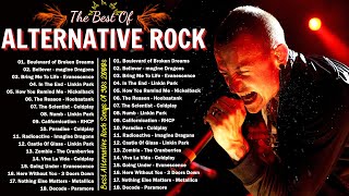 Alternative Rock 90s 2000s Hits  Linkin park Coldplay Creed AudioSlave Nickelback Evanescence [upl. by Howey962]