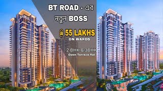 Luxurious New Soft Launch on BTRoad  2 amp 3BHK Apartments Near Dakshineswar  42 Premium Amenities [upl. by Poyssick226]