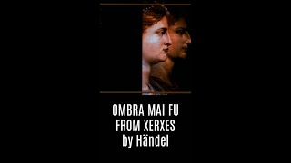 Ombra Mai Fu from Xerxes Largo by Händel violin lesson shorts [upl. by Tatman]