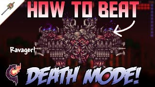 How to Beat Ravager in Death Mode Terraria Calamity Mod Boss Guide [upl. by Akimrehs]