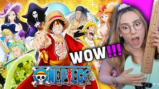 SINGER REACTS to ONE PIECE Openings 1426 for THE FIRST TIME  Musician Reaction  part 2 [upl. by Petit]