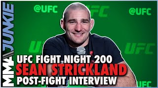 Sean Strickland will suck that D for title shot after main event win [upl. by Kiefer]