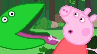 Peppas Visit To The Dinosaur Park 🦖  Peppa Pig Official Full Episodes [upl. by Malan]