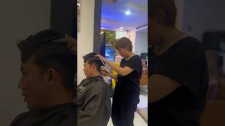 POTONGAN RAMBUT ALA DENSU youtubeshorts dennysumargo [upl. by Charleton574]