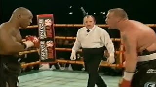 WOW WHAT A FIGHT  Mike Tyson vs Brian Nielsen Full HD Highlights [upl. by Eninnej]