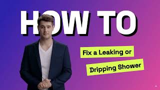 How To Fix a Leaking or Dripping Shower [upl. by Damarra703]