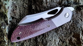 ГРОЗНЫЙ ВЗГЛЯД Нож WHIPPERSNAPPER Olamic Cutlery [upl. by Yadrahc]