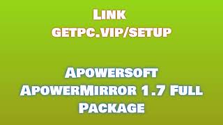 🔸Apowersoft ApowerMirror 17🎁 HOW TO INSTALL 💻PCLAPTOP TUTORIAL 2024 no charge🐉 [upl. by Karissa]