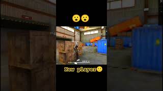 Free fire new player🙂🙃😌freefire shorts shortsfeed trending ytshorts [upl. by Attela]