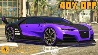 40 OFF the NERO  Limited Time  Bennys Original Motorworks  GTA Online [upl. by Senaj966]