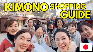 Guide to Shopping at Japanese Kimono Recycle Stores find your perfect Kimono Genre and Price Range [upl. by Ilyak]