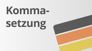 Aufzählung und nachgestellten Erläuterungen Kommas richtig setzen  Deutsch [upl. by Melliw]