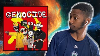 First Time Reaction To Lil Darkie  Genocide  Lil Darkie is RACIST [upl. by Aracot]