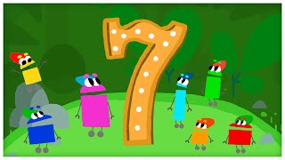 quotThe Number Sevenquot Number Songs by StoryBots  Netflix Jr [upl. by Cram740]