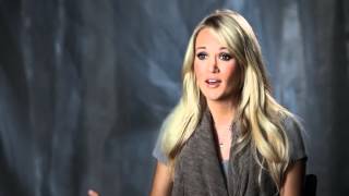 Carrie Underwood Talks About quotThank God For Hometownsquot [upl. by Nalac]