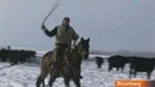 Montana Cowboy Seeks Slice of Russian Live Cattle Market [upl. by Amelina524]