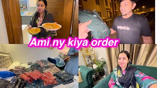 Ami sy kitny paisy liye  Ami ka order hmry clothing brand sy  sitarayaseen [upl. by Ennyleuqcaj]