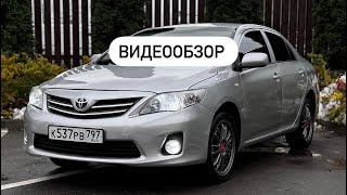 Toyota Corolla X Видеообзор [upl. by Nonnaehr]