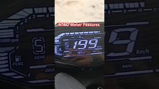 N160 Meter Explained Feature n160 bajajpulsar bikemodification shorts [upl. by Eenaj29]