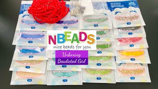 Nbeadscom Unboxing  Bead haul  nbeads [upl. by Lamoree322]