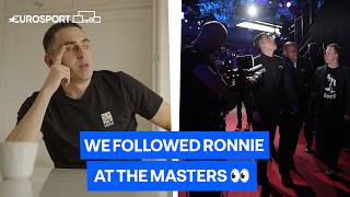 No Filter Access All Areas with Ronnie OSullivan at The Masters 🎥 [upl. by Nertie]