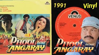 🎵 Gori Kab Se Huyee Jawan➖ Lata Mangeshkar amp Chorus➖PHOOL BANE ANGARAY 1991➖ Vinyl LP Record Album [upl. by Pail76]