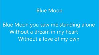 Man City  Blue Moon Full song and Lyrics [upl. by Charley]