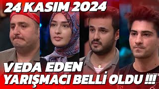 MasterChef Son Bölüm Elenen Yarışmacı Açıklandı  24 Kasım 2024 [upl. by Wendi803]