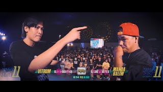 FlipTop  Manda Baliw vs Vitrum [upl. by Ardnaeed321]