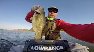 Kayak Fishing Frank G Bonelli Park Puddingstone Reservoir [upl. by Aeet50]