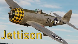 DCS P47D Jettison [upl. by Aleras]