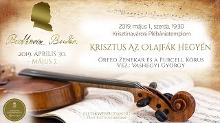 Beethoven Budán 2019  Krisztus az olajfák hegyén [upl. by Haelhsa]