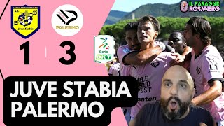 JUVE STABIA  PALERMO 13 VITTORIA UMILE E DECISIVA PRIMO GOL PER HENRY ESORDIO LE DOUARON [upl. by Ahsaek]