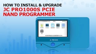 how to update JC Pro1000S of P7 or PCIE8 programmer [upl. by Felty]