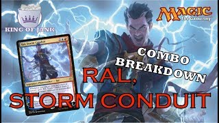 Combo Breakdown Ral Storm Conduit Planeswalker Combo Explained [upl. by Efinnej]